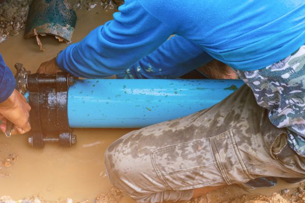 Underground Water Line Repair in Green Bay